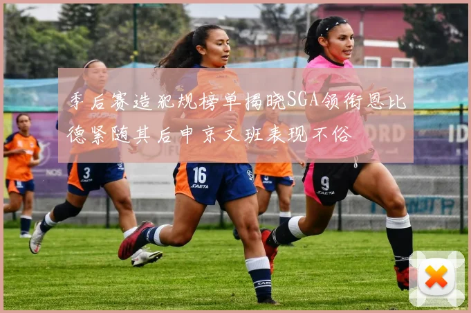 季后赛造犯规榜单揭晓SGA领衔恩比德紧随其后申京文班表现不俗